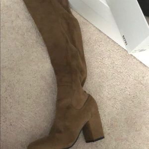 Over the Knee Suede Boots